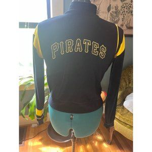 Vintage 1990s MLB Licensed Pittsburgh Pirates Cooperstown Black + Yellow Hoodie